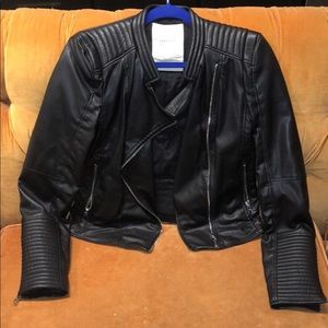 Zara leather jacket